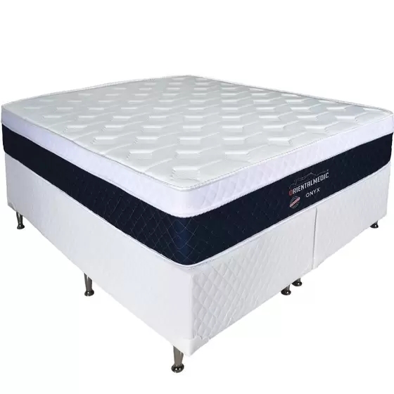 Colchão Magnético Quântico Queen Size Original Completo com Massagem Infravermelho Cromoterapia Onix