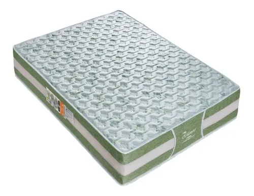 Colchão Queen Size De Espuma D45 Malha 3d Macio Com Firmeza Dupla Face D45/D28 Selado Pelo INMETRO até 150 kg - Sln