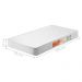 Colchão de Cama Infantil D18 Branco
