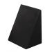 Encosto Triangular Preto Travesseiro  Ortopédico Pós Cirúrgico Com Capa Tr