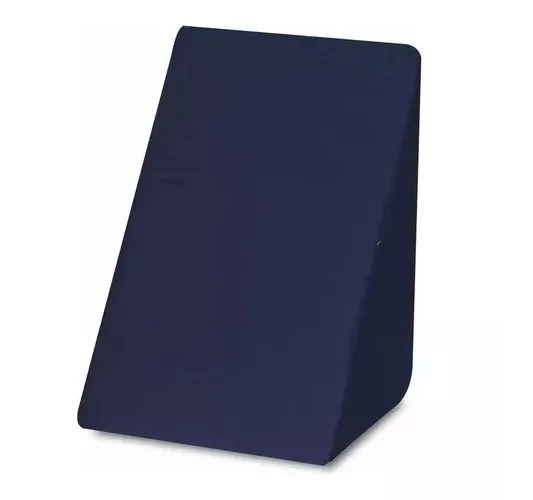 Travesseiro Encosto Triangular Ortopédico Pós Cirúrgico Com Capa Ideal para Leitura, Amamentação, Descanso Tr