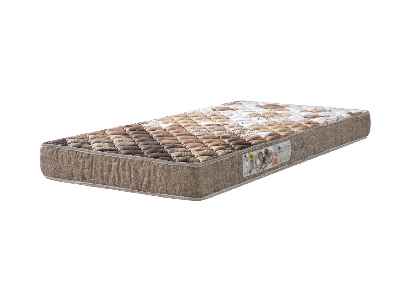 Colchão D33 Inteiro Espuma Medida Especial Viúva Dupla Face Selo Inmetro Mnk 110x188x14