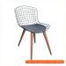 [OUTLET] Cadeira Bertoia Preta