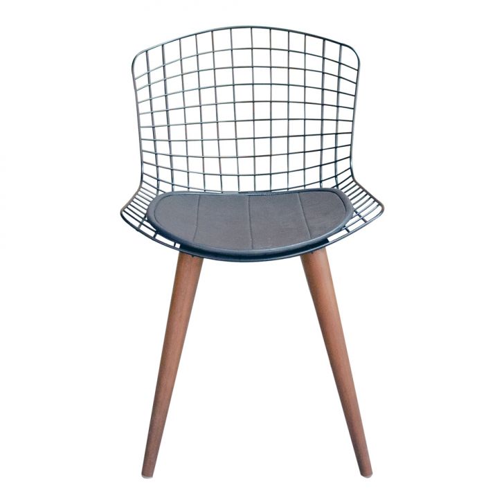 [OUTLET] Cadeira Bertoia Preta