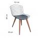 [OUTLET] Cadeira Bertoia Preta