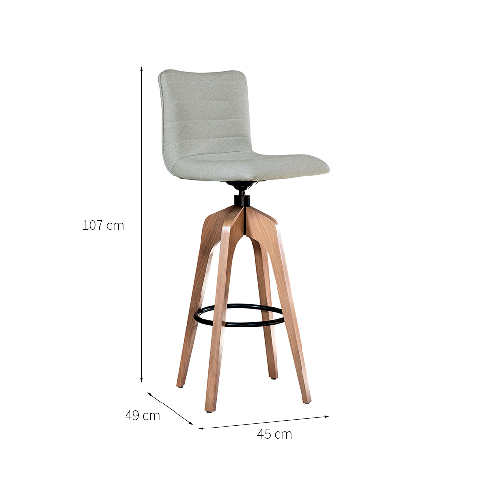 Banqueta Lange Cru