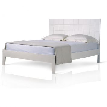 Cama Casal Mel Branco Fosca Movel Indústria e Comércio Ltda.