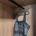 25 Cabides com Cava para Vestidos Alçinhas Regata Preto Lojas Closet Guarda Roupas
