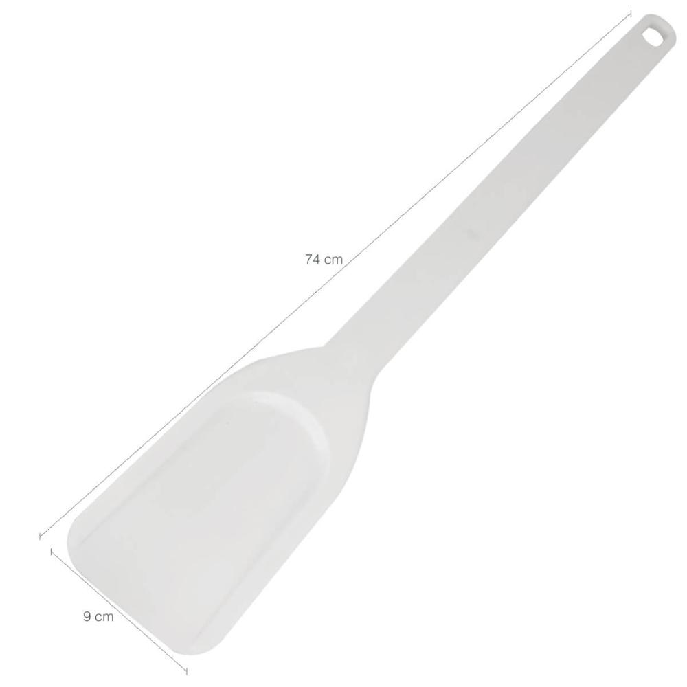 3 Espátulas Restaurante Reta Industrial Estreita 49,5cm Bran