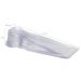 Aparador Trava Cunha de Porta Calço Transparente PVC Chão 11x3,5x2cm