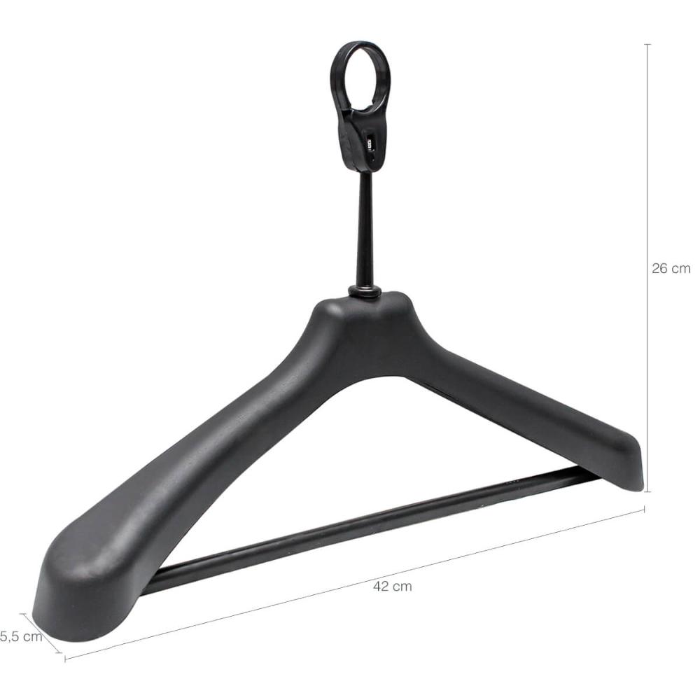 Cabide para Hotel Antifurto Social Organizador de Roupas Adu