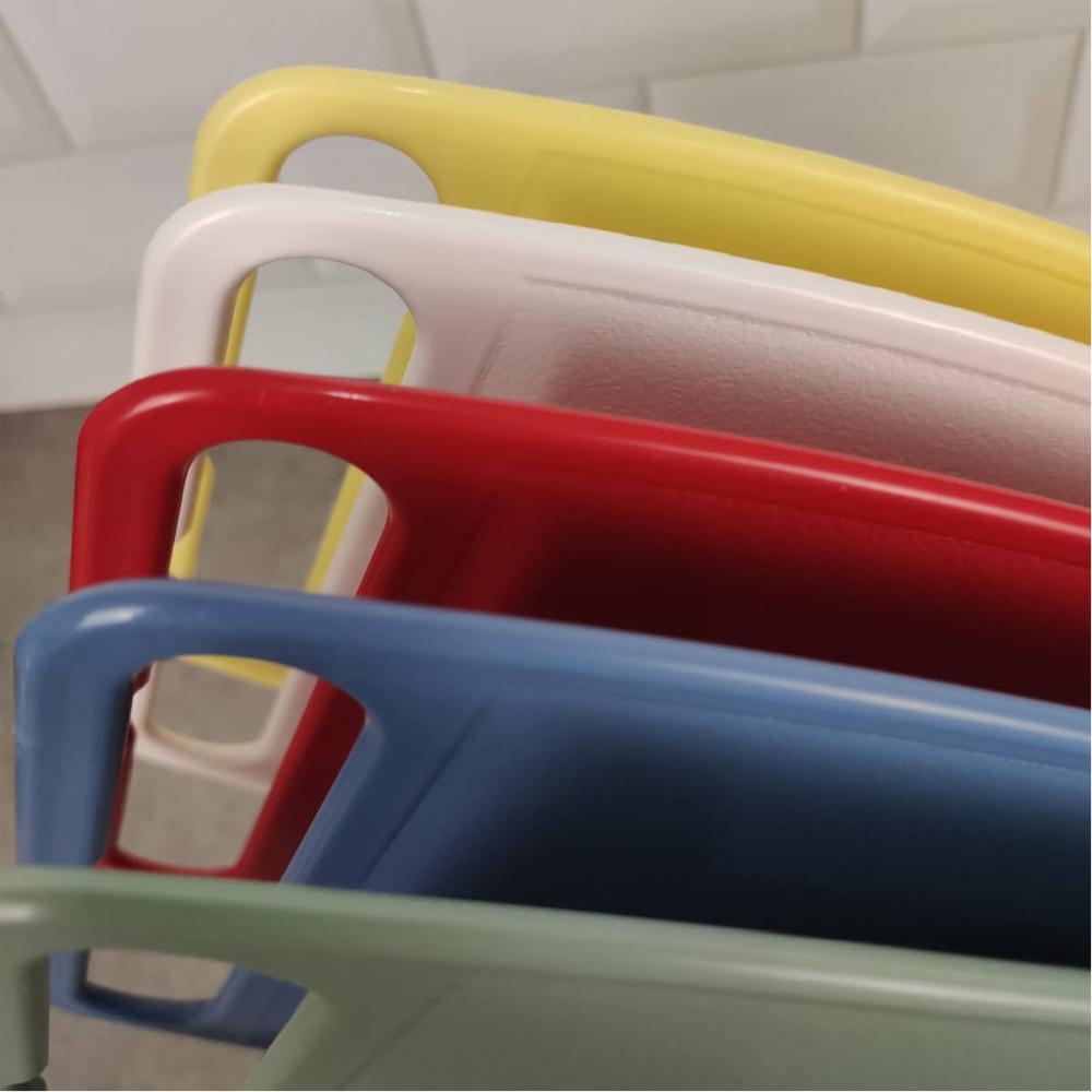 Conjunto 5 Tábuas de Corte com Suporte para Cozinha Colorida