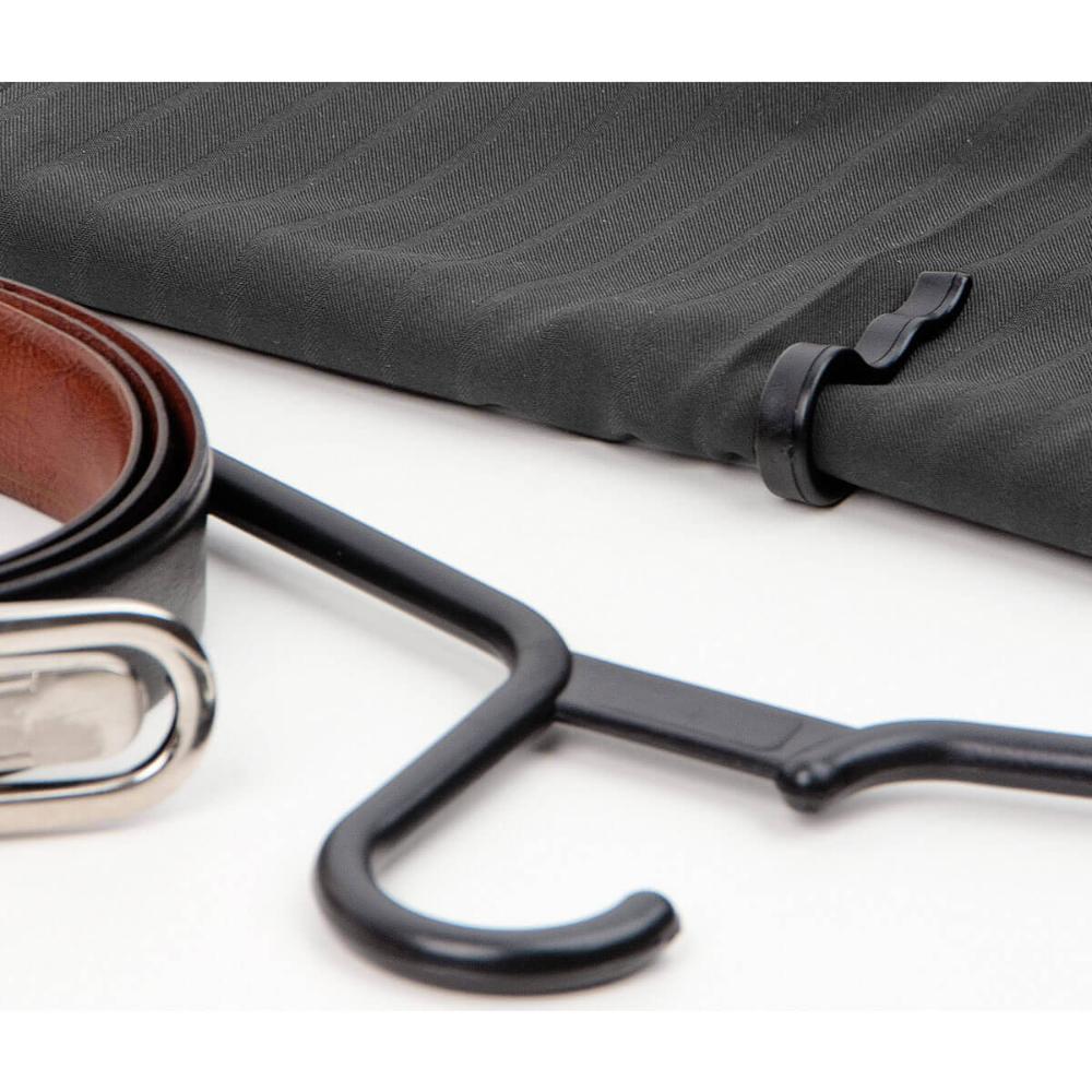 Conjunto 60 Presilhas para Calça Clips Prendedor de Cabides