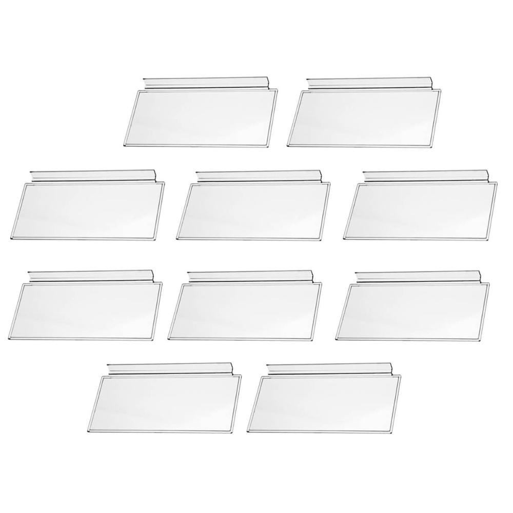 Kit 10 Expositores de Calçados Infantis para Painel Canaleta