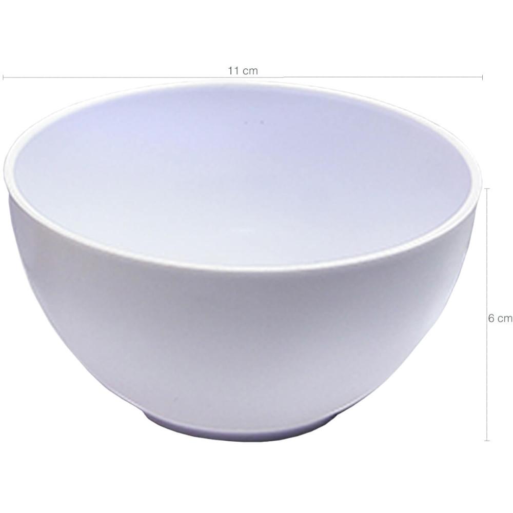 Kit 25 Tigelas para Restaurantes Hotéis 356ml Brancas Cumbucas de Sobremesa Frutas Cinquetti
