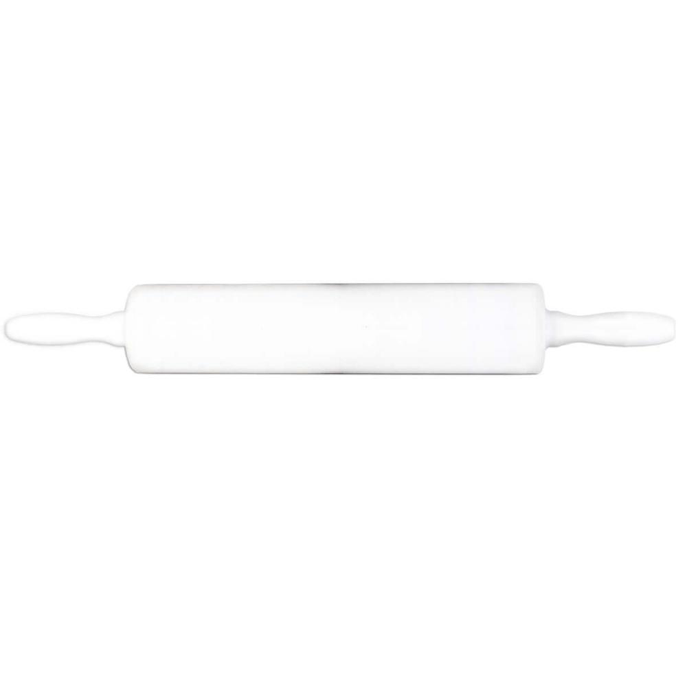 Rolo de Abrir Massa 39cm Maciço Plástico Para Cozinha Macarrão Pizza Profissional