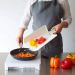 Tábua de Corte Dobrável Branca 38x23cm Farfalla Cozinha Carnes Legumes Cinquetti