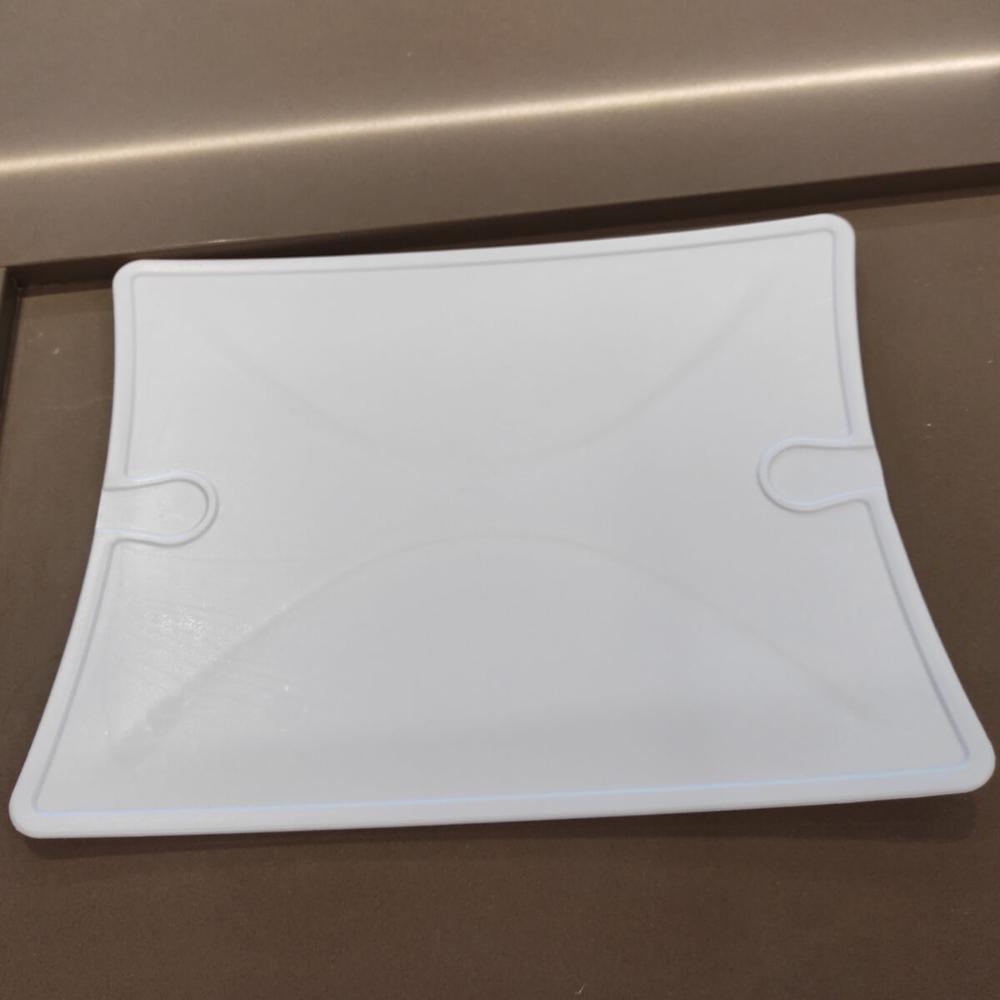 Tábua de Corte Dupla Jogo Americano Flex 2 em 1 Utilidade Branco Cinquetti