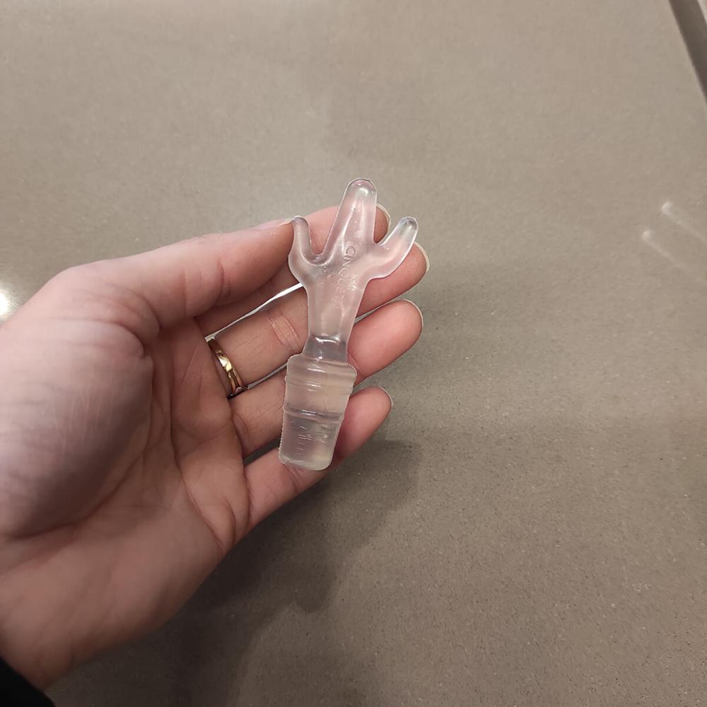 Tampa para Fechar Garrafa de Vinhos Espumante Rolha 8x2cm PV
