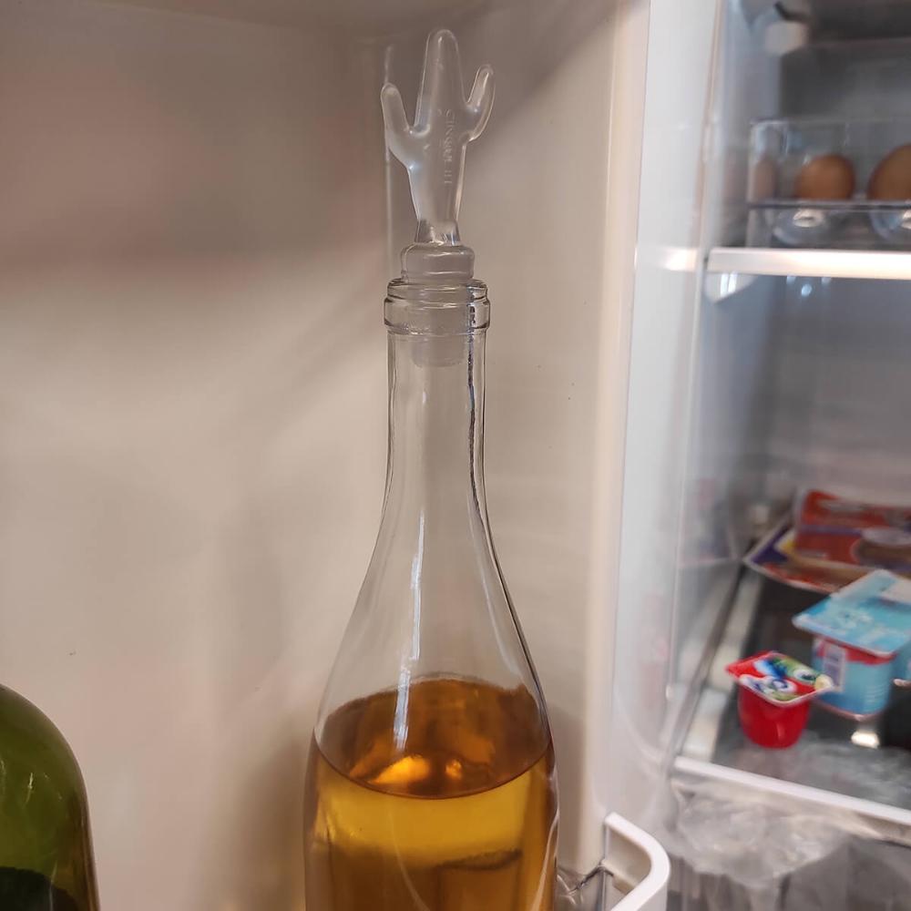 Tampa para Fechar Garrafa de Vinhos Espumante Rolha 8x2cm PV