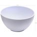Tigela Pequena Cumbuquinha de Plástico Branco Fosco Bowl Cum