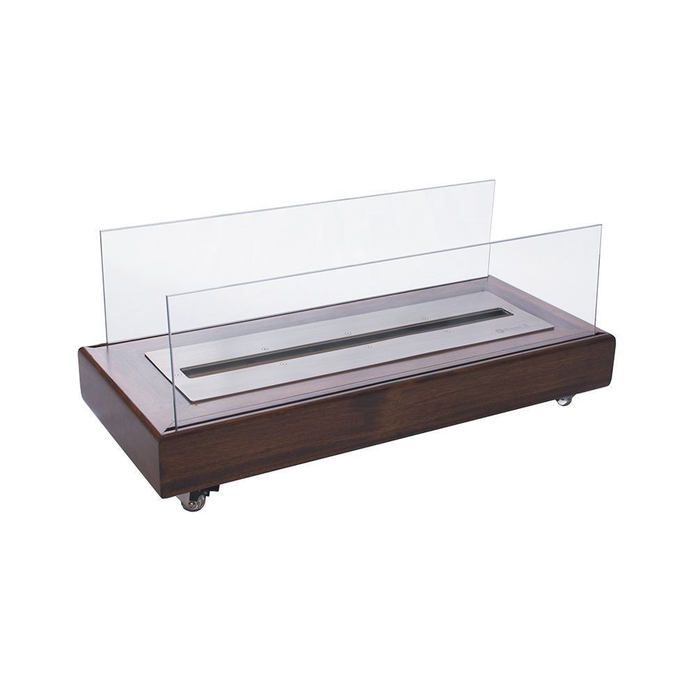 Lareira Ecológica A Álcool 92° C/Queimador 60cm Madeira - Classe A
