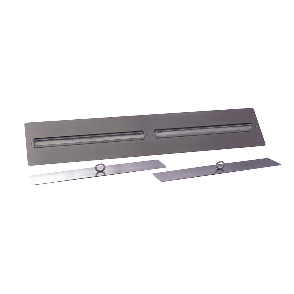 Queimador Duplo Ecológico Para Lareira 120cm A Álcool/Etanol - Classe A