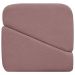 Kit 02 Puff Decorativo Quadrado Para Sala Quarto Penteadeira Sense Boucle Rosê