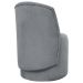 Kit 2 Poltronas Decorativa Para Sala Recepção Aura Bouclé Premium Cinza