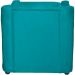 Kit 2 Poltronas Decorativa Para Sala Recepção Manicure Consultório Suede Azul Turquesa Pés de Plástico Cromado