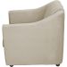 Kit 2 Poltronas Decorativa Para Sala Recepção Manicure Consultório Suede Bege Pés de Plástico Cromado