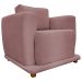 Kit 2 Poltronas Decorativas Bridge Para Sala Luxo Confortável Reforçadas Bouclé Azaleia Premium