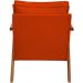 Kit 2 Poltronas Decorativas Confortáveis Para Sala Shine Suede Terracota Pé Castanho - Clique E Decore