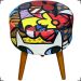 Kit 2 Poltronas Decorativas Para Sala, Quarto, Escritório Isa Suede Bordô Pé Castanho - Clique E Decore