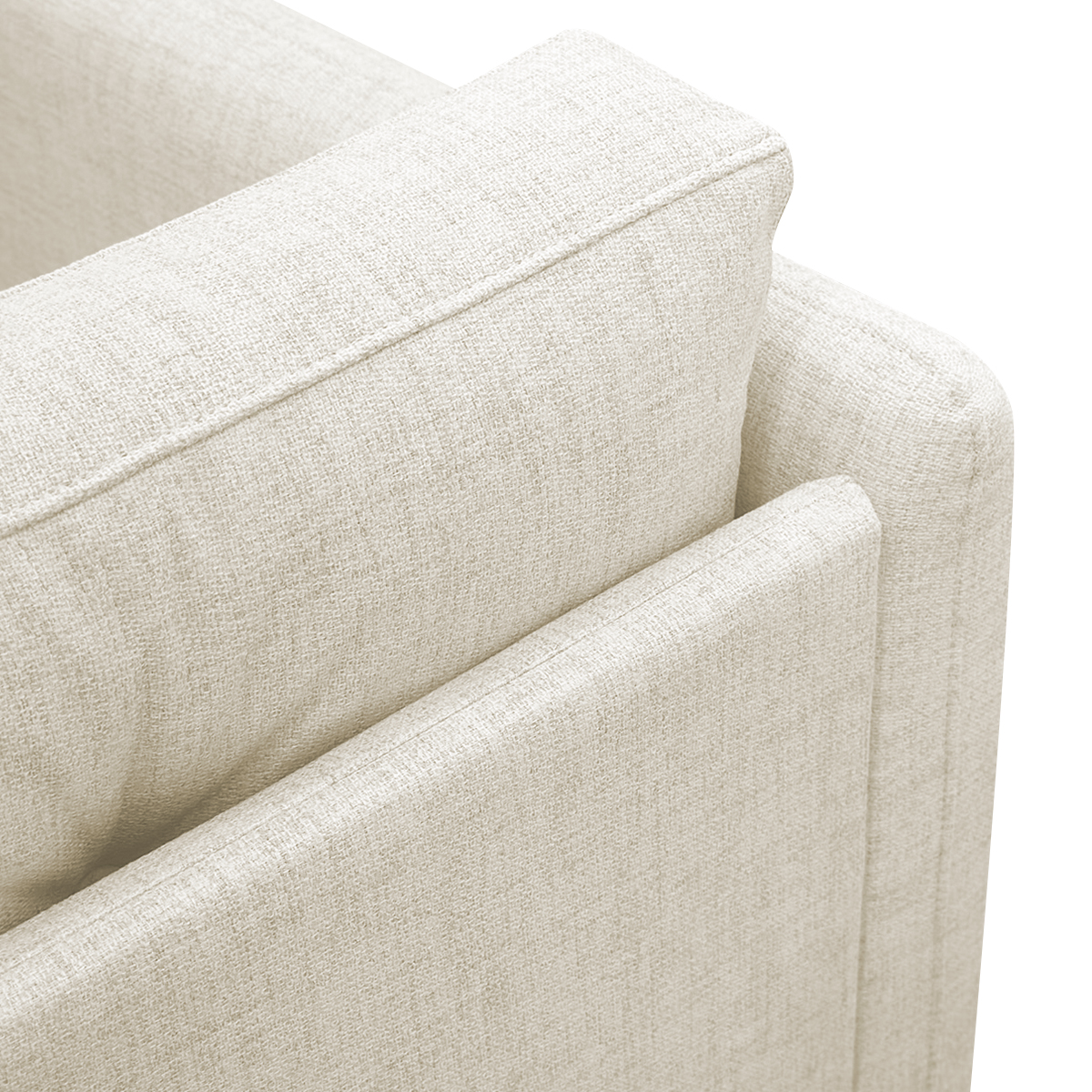 Kit 2 Poltronas Para Sala Aviv Decorativa Recepção Escritório Confortável Reforçada Linho Premium Bege