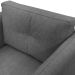 Kit 2 Poltronas Para Sala Aviv Decorativa Recepção Escritório Confortável Reforçada Linho Premium Cinza