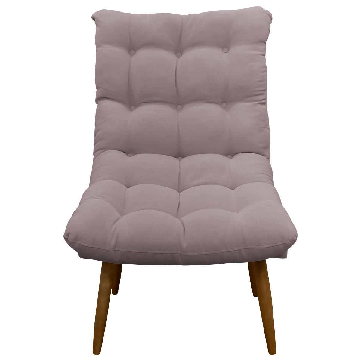 Kit 2 Poltronas Para Sala Recepção Decorativa Consultório Salão Escritório Sufler Linho Rosa