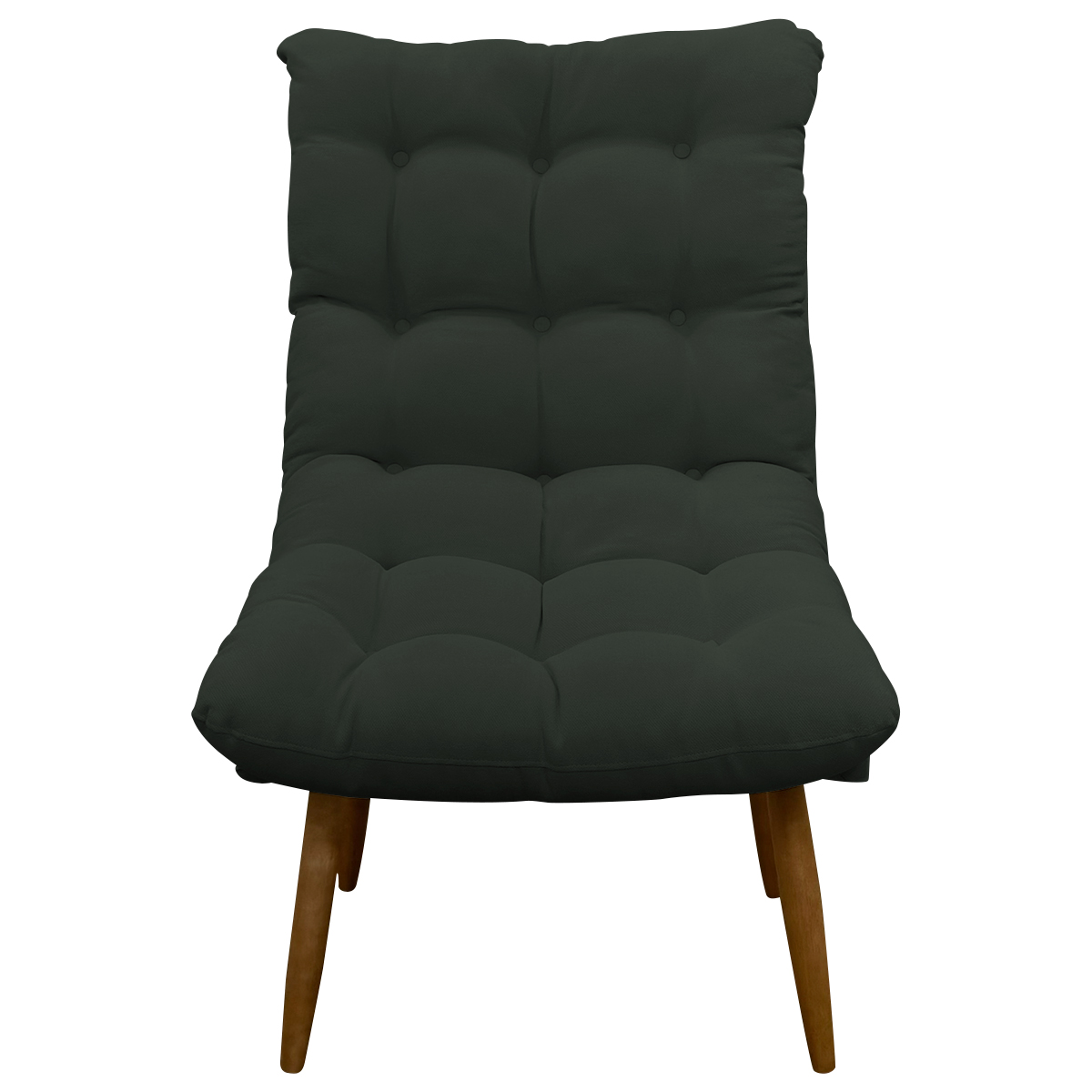 Kit 2 Poltronas Para Sala Recepção Decorativa Consultório Salão Escritório Sufler Linho Verde