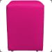Kit 2 Puff Decorativo Dado Para Sala, Quarto, Escritório, Manicure Corino Pink - Clique E Decore