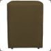 Kit 2 Puff Decorativo Para Sala Recepção Quarto Penteadeira Dado Suede Marrom