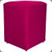 Kit 2 Puff Decorativo Para Sala Recepção Quarto Penteadeira Dado Suede Pink