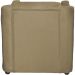 Kit 4 Poltronas Decorativas Para Sala Mila Suede Nude Pé De Plástico - Clique E Decore