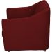 Kit 6 Poltronas Decorativas Para Sala Mila Suede Bordô Pé De Plástico - Clique E Decore