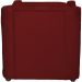Kit 6 Poltronas Decorativas Para Sala Mila Suede Bordô Pé De Plástico - Clique E Decore