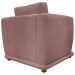 Poltrona Decorativa Bridge Para Sala Luxo Confortável Reforçada Bouclé Premium Rosê