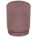 Poltrona Decorativa Orgânica Para Sala Recepção Aura Boucle Luxo Premium Rosê