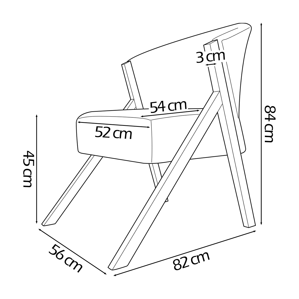 Poltrona Decorativa Para Sala Recepção You Suede Bordô Braça Amadeirada