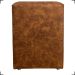Puff Decorativo Dado Para Sala, Quarto, Escritório, Manicure Corino Peroba - Clique E Decore