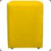 Puff Decorativo Para Sala, Recepção, Manicure Dado Suede Amarelo - Clique E Decore