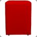 Puff Decorativo Para Sala, Recepção, Manicure Dado Suede Vermelho - Clique E Decore
